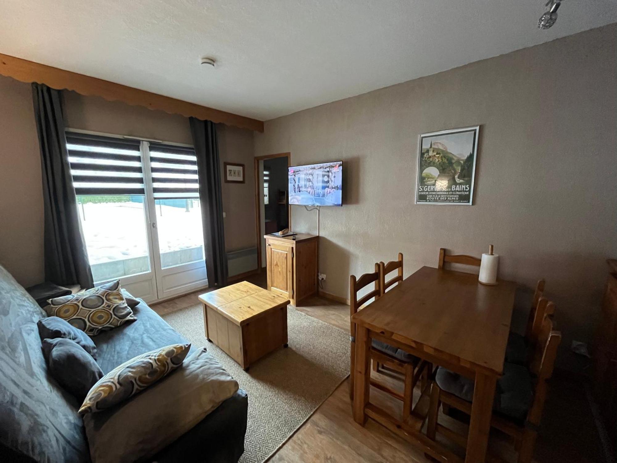 Appartement T2+Cabine Independante Au Depart Des Telecabines Saint-Gervais/Bettex/Mont D'Arbois 外观 照片